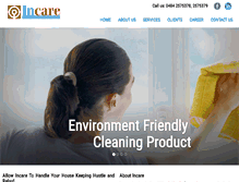 Tablet Screenshot of incarehousekeeping.com